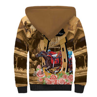 Kentucky Horse Racing Sherpa Hoodie 151st Anniversary Race For The Roses LT14