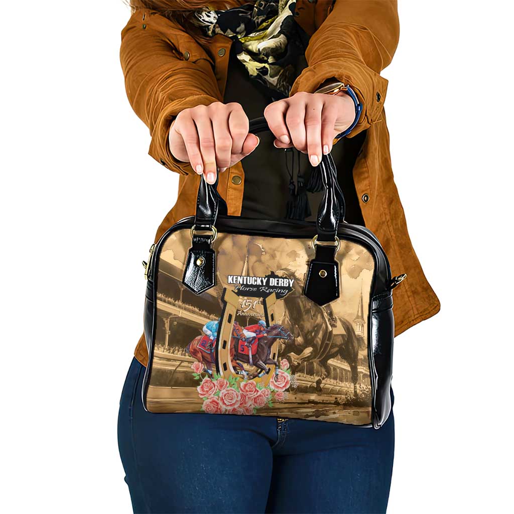 Kentucky Horse Racing Shoulder Handbag 151st Anniversary Race For The Roses LT14