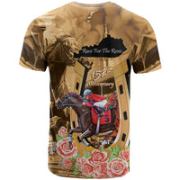 Kentucky Horse Racing T Shirt 151st Anniversary Race For The Roses LT14