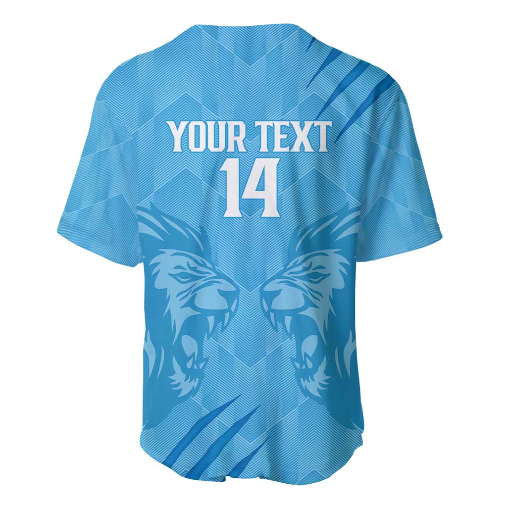 Custom Saint Lucia Cricket Baseball Jersey Go Champions Beinspired