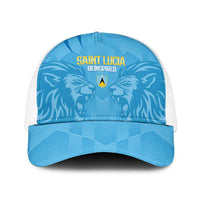 Saint Lucia Cricket Baseball Net Cap Go Champions Beinspired - Wonder Print Shop