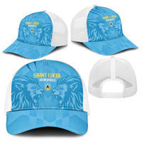 Saint Lucia Cricket Baseball Net Cap Go Champions Beinspired - Wonder Print Shop