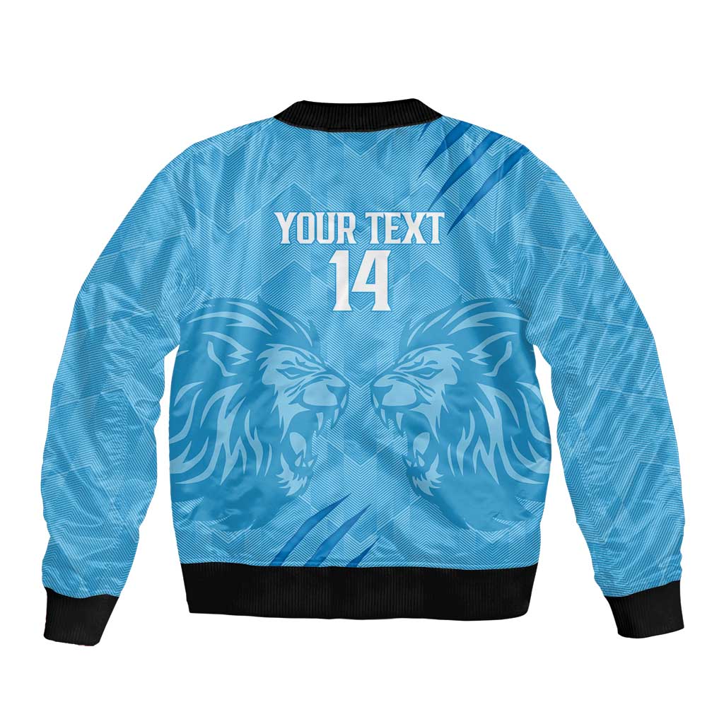 Custom Saint Lucia Cricket Bomber Jacket Go Champions Beinspired