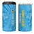 Custom Saint Lucia Cricket 4 in 1 Can Cooler Tumbler Go Champions Beinspired