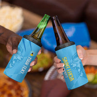 Custom Saint Lucia Cricket 4 in 1 Can Cooler Tumbler Go Champions Beinspired