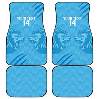 Custom Saint Lucia Cricket Car Mats Go Champions Beinspired