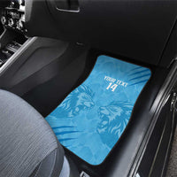 Custom Saint Lucia Cricket Car Mats Go Champions Beinspired