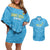Custom Saint Lucia Cricket Couples Matching Off Shoulder Short Dress and Hawaiian Shirt Go Champions Beinspired