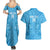 Custom Saint Lucia Cricket Couples Matching Summer Maxi Dress and Hawaiian Shirt Go Champions Beinspired