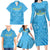 Custom Saint Lucia Cricket Family Matching Long Sleeve Bodycon Dress and Hawaiian Shirt Go Champions Beinspired