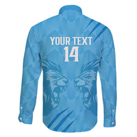 Custom Saint Lucia Cricket Family Matching Off The Shoulder Long Sleeve Dress and Hawaiian Shirt Go Champions Beinspired