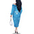 Custom Saint Lucia Cricket Family Matching Off The Shoulder Long Sleeve Dress and Hawaiian Shirt Go Champions Beinspired