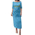 Custom Saint Lucia Cricket Family Matching Puletasi and Hawaiian Shirt Go Champions Beinspired