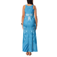 Custom Saint Lucia Cricket Family Matching Tank Maxi Dress and Hawaiian Shirt Go Champions Beinspired