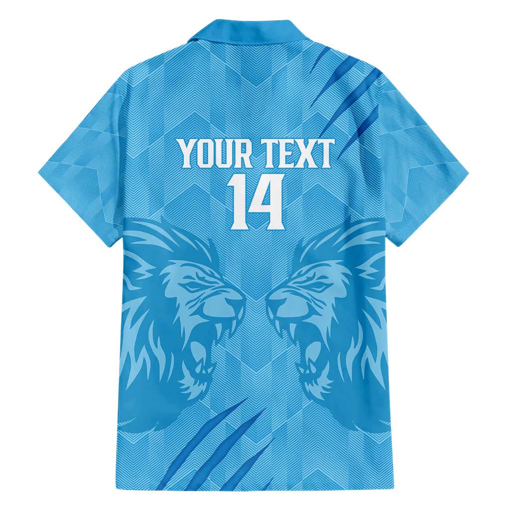 Custom Saint Lucia Cricket Hawaiian Shirt Go Champions Beinspired