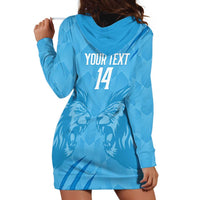 Custom Saint Lucia Cricket Hoodie Dress Go Champions Beinspired