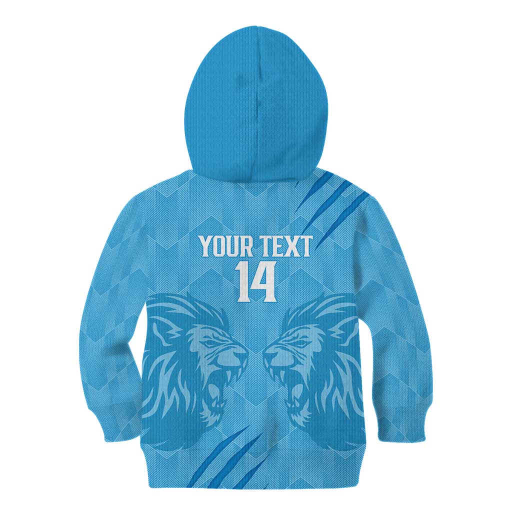 Custom Saint Lucia Cricket Kid Hoodie Go Champions Beinspired