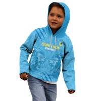 Custom Saint Lucia Cricket Kid Hoodie Go Champions Beinspired