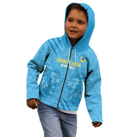 Custom Saint Lucia Cricket Kid Hoodie Go Champions Beinspired