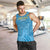 Custom Saint Lucia Cricket Men Tank Top Go Champions Beinspired