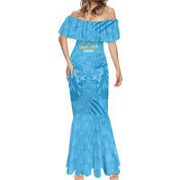 Custom Saint Lucia Cricket Mermaid Dress Go Champions Beinspired