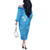Custom Saint Lucia Cricket Off The Shoulder Long Sleeve Dress Go Champions Beinspired