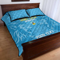 Custom Saint Lucia Cricket Quilt Bed Set Go Champions Beinspired