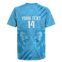 Custom Saint Lucia Cricket Rugby Jersey Go Champions Beinspired