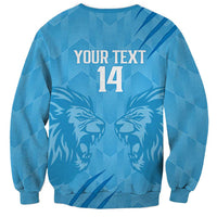 Custom Saint Lucia Cricket Sweatshirt Go Champions Beinspired