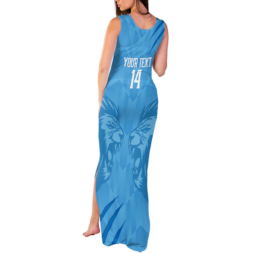 Custom Saint Lucia Cricket Tank Maxi Dress Go Champions Beinspired