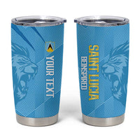 Custom Saint Lucia Cricket Tumbler Cup Go Champions Beinspired