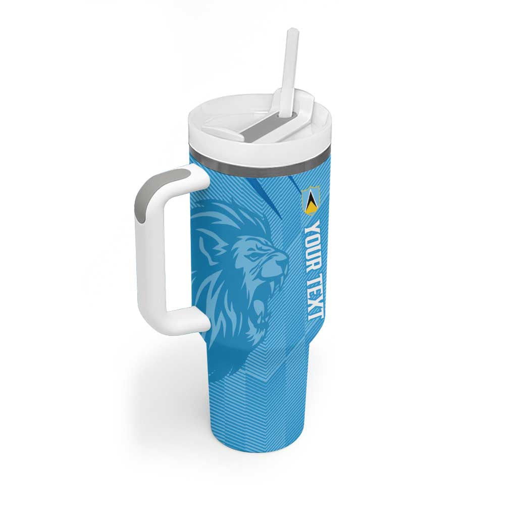 Custom Saint Lucia Cricket Tumbler With Handle Go Champions Beinspired