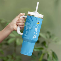 Custom Saint Lucia Cricket Tumbler With Handle Go Champions Beinspired