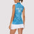 Custom Saint Lucia Cricket Women Sleeveless Polo Shirt Go Champions Beinspired