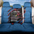 Custom Antigua and Barbuda Cricket Back Car Seat Cover Go Champions Falcons