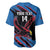 Custom Antigua and Barbuda Cricket Baseball Jersey Go Champions Falcons