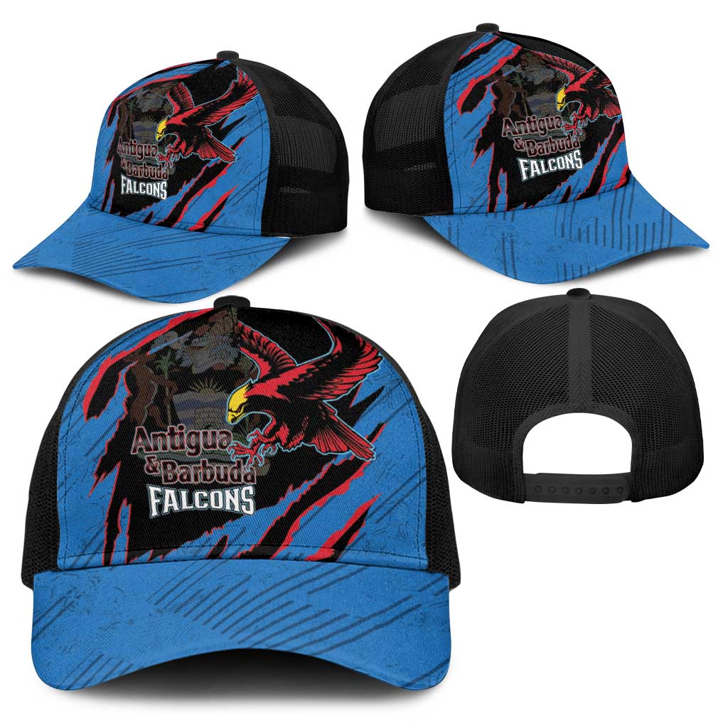 Antigua and Barbuda Cricket Baseball Net Cap Go Champions Falcons - Wonder Print Shop