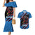 Custom Antigua and Barbuda Cricket Couples Matching Mermaid Dress and Hawaiian Shirt Go Champions Falcons