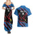 Custom Antigua and Barbuda Cricket Couples Matching Summer Maxi Dress and Hawaiian Shirt Go Champions Falcons