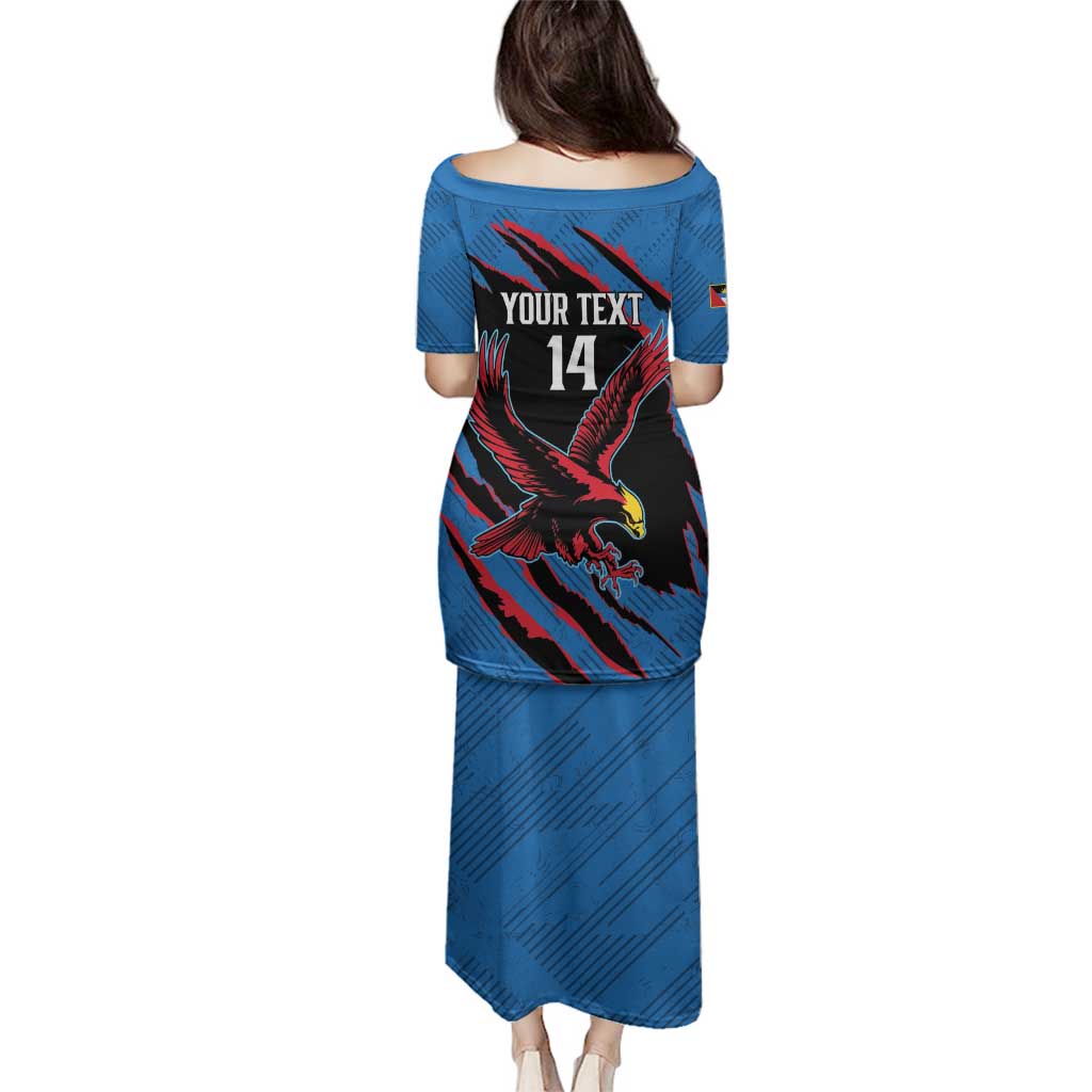 Custom Antigua and Barbuda Cricket Family Matching Puletasi and Hawaiian Shirt Go Champions Falcons