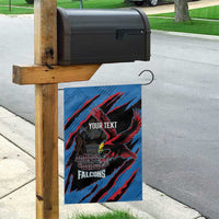 Custom Antigua and Barbuda Cricket Garden Flag Go Champions Falcons