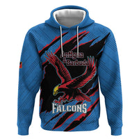 Custom Antigua and Barbuda Cricket Hoodie Go Champions Falcons