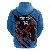 Custom Antigua and Barbuda Cricket Hoodie Go Champions Falcons
