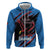 Custom Antigua and Barbuda Cricket Hoodie Go Champions Falcons