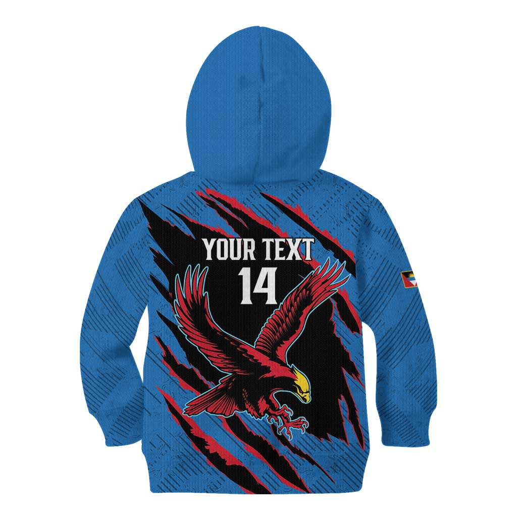 Custom Antigua and Barbuda Cricket Kid Hoodie Go Champions Falcons