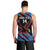 Custom Antigua and Barbuda Cricket Men Tank Top Go Champions Falcons