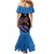 Custom Antigua and Barbuda Cricket Mermaid Dress Go Champions Falcons