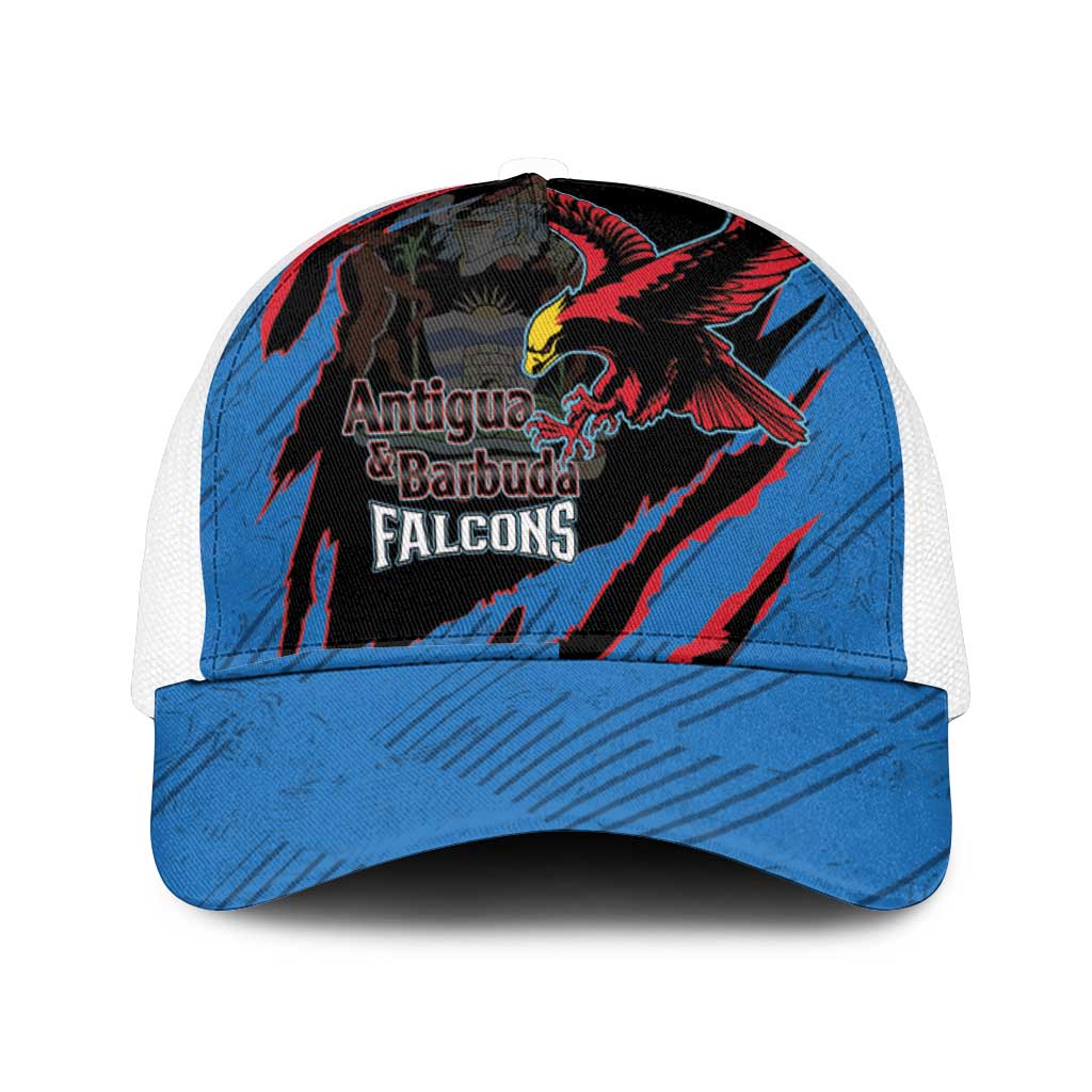 Antigua and Barbuda Cricket Mesh Trucker Cap Go Champions Falcons - Wonder Print Shop