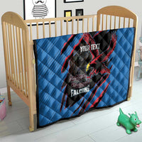 Custom Antigua and Barbuda Cricket Quilt Go Champions Falcons