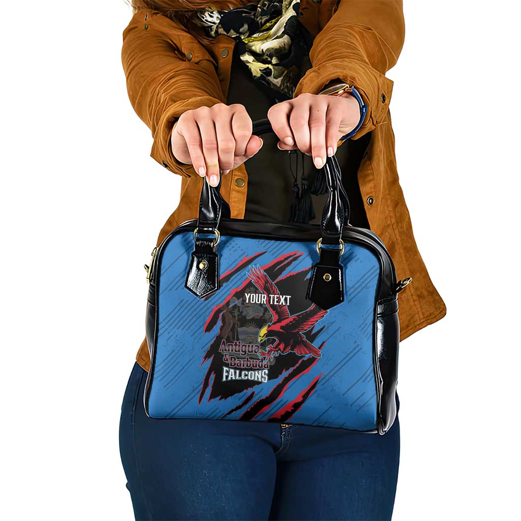 Custom Antigua and Barbuda Cricket Shoulder Handbag Go Champions Falcons